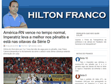 Tablet Screenshot of hiltonfranco.com.br